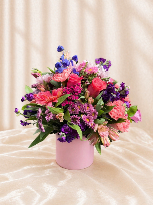 Pink Petal Bloom Box